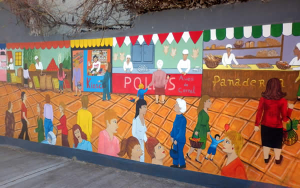 Mural mercado