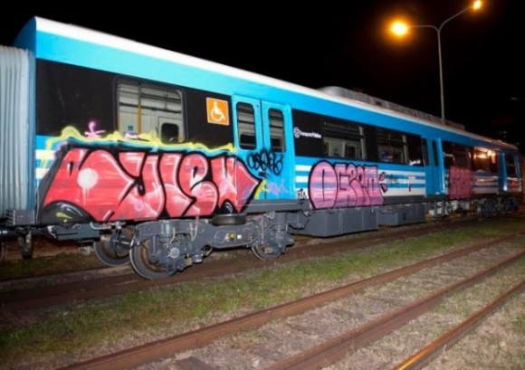 Denuncias de vandalismo en vagones nuevos del Sarmiento