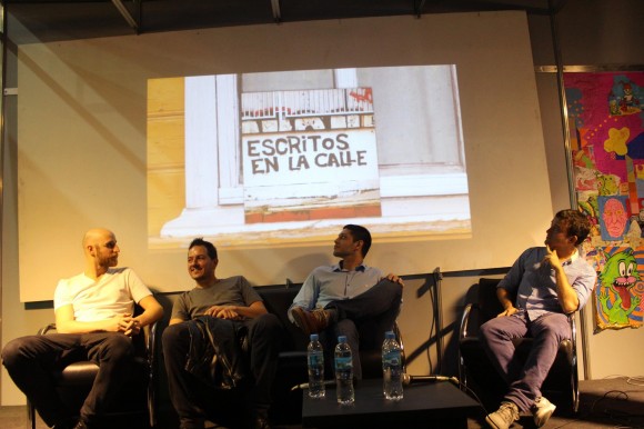 Fotos de la presentación en la Feria