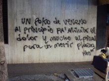 Un poko de veneno al principio pa´aliviar el dolor y mucho al final para un morir placentero