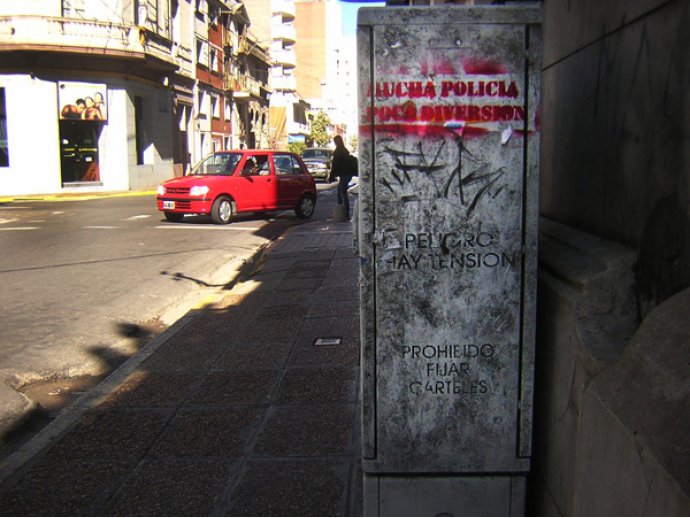 Mucha policía, poca diversión