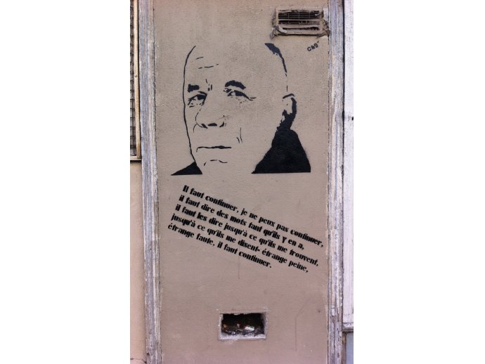 Il faut continuer, je ne peux pas continuer...