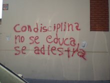 Con disciplina no se educa, se adiestra.