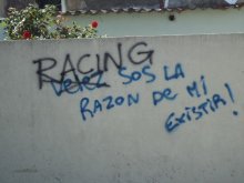 RACING sos la razón de mi existir