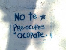 No te preocupes Ocupate