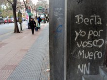 Berta yo por vos corazón muero NN