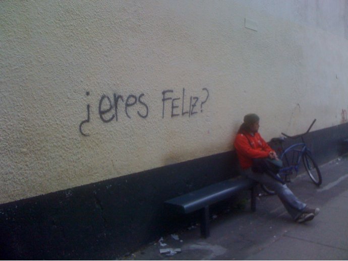 ¿eres feliz?