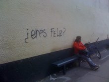 ¿eres feliz?