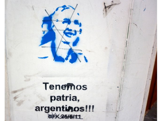 Tenemos patria, argentinos!!! - CFK 25-5-11 / Evita