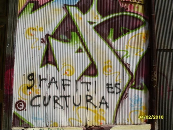 Grafiti es curtura