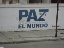 PAZ es lo que quiere y necesita EL MUNDO