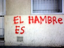 El hambre es