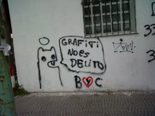 GRAFITI NO ES DELITO!