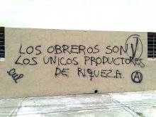 los obreros son los unicos productores de riqueza