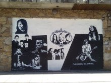 the beatles, papo, kurt cobain, jimi hendrix, nirvana, keith richards, bob marley,