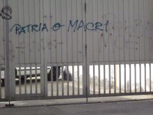 Patria o Macri!