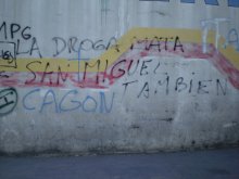 la droga mata, San Miguel también