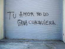 Tu amor no lo gana cualquiera.