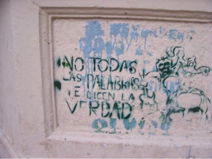 No todas las palabras te dicen la verdad