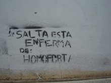 Salta esta enferma de Homofobia