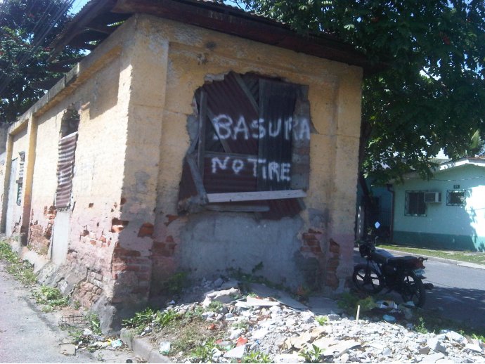 Basura - No tire