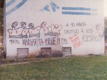 a 10 años castigo a los asesinaos. Margarita Belen