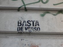 Basta de verso