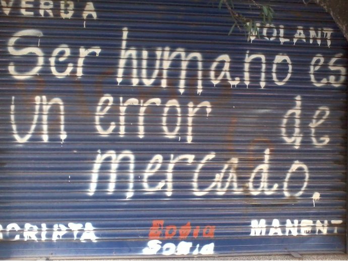 ser humano es un error de mercado