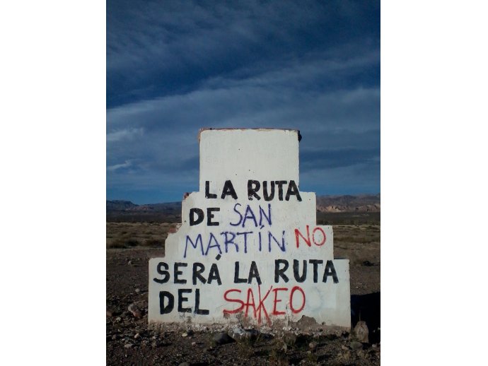 la ruta de san martin no será la ruta del sakeo