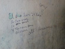 El día tiene 24 hora / 12-para amarte / 12-para quererte / y ninguna para olvidarte. Att: sincomentarios