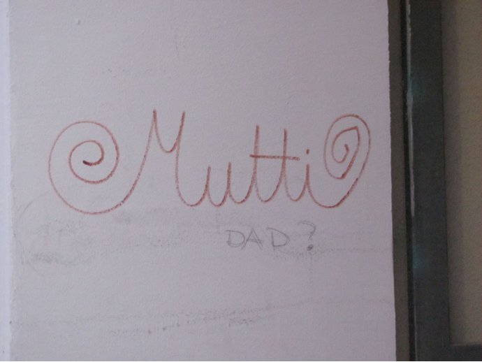 Mutti / dad?
