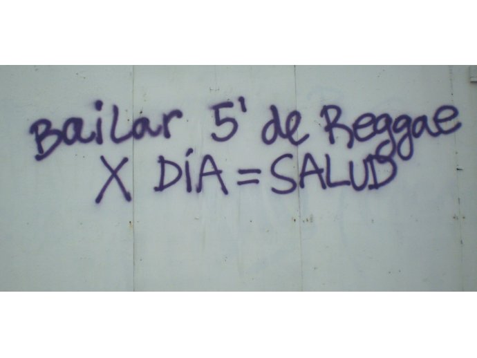 Bailar 5´ de reggae X DIA= SALUD