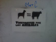 Vegetariano por los animales
