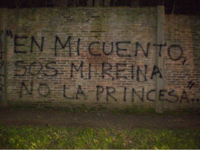 En mi cuento sos mi reina no la princesa