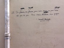 On rit (pleure), on rit (pleure), pour rien, pour ne pas pleurer (rire) et peu à peu....Une vraie gaieté (tristesse) vous gagne OcTave Coué (Samuel Be