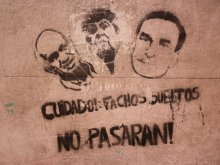 cuidado fachos sueltos - no pasarán