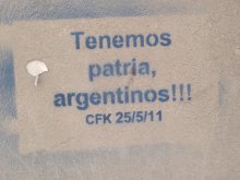 Tenemos patria,argentinos!!! CFK 25/5/11