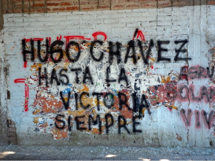 Hugo Chavez hasta la victoria siempre