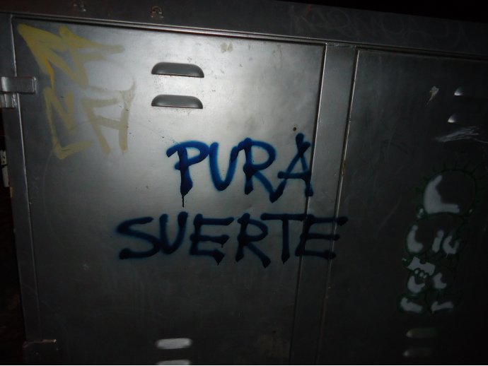 Pura suerte