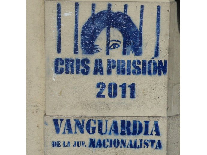 CRIS A PRISIÓN VANGUARDIA DE LA JUV NACIONALISTA