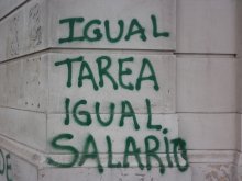 igual tarea, igual salario