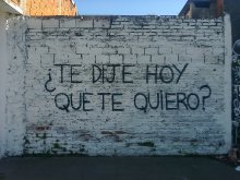 ¿Te dije hoy que te quiero?