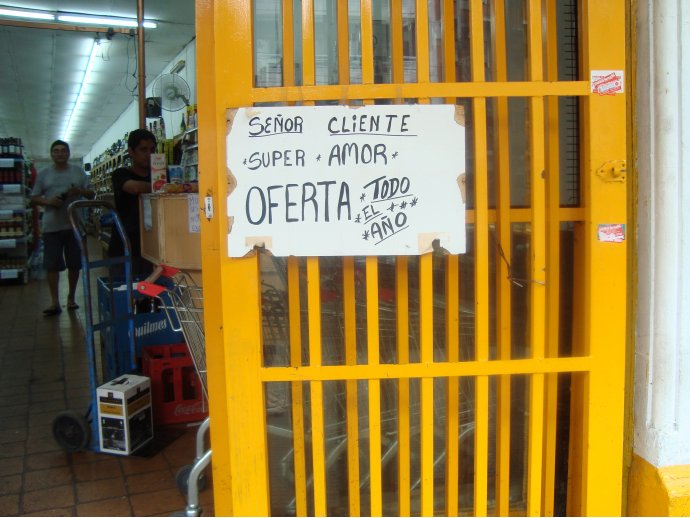 Señor cliente *Super * amor* Oferta Todo el año