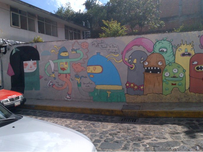 La verdá este mural no tiene 