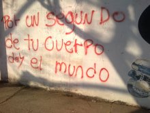 por un segundo de tu cuerpo doy el mundo