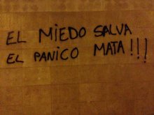 el miedo salva el panico mata