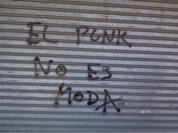 El punk no es moda