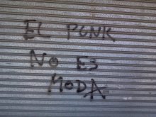 El punk no es moda