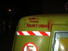 vamos a seguir abortando