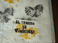 el genero es violencia